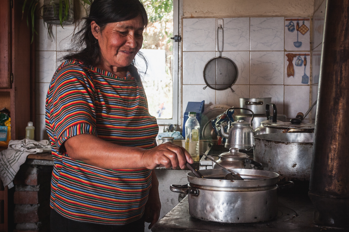  Margarita lives with two of her brothers, a 30-40 minute horse ride from the nearest neighbor. All her children have moved out of San Ignacio and started their own lives and families. 