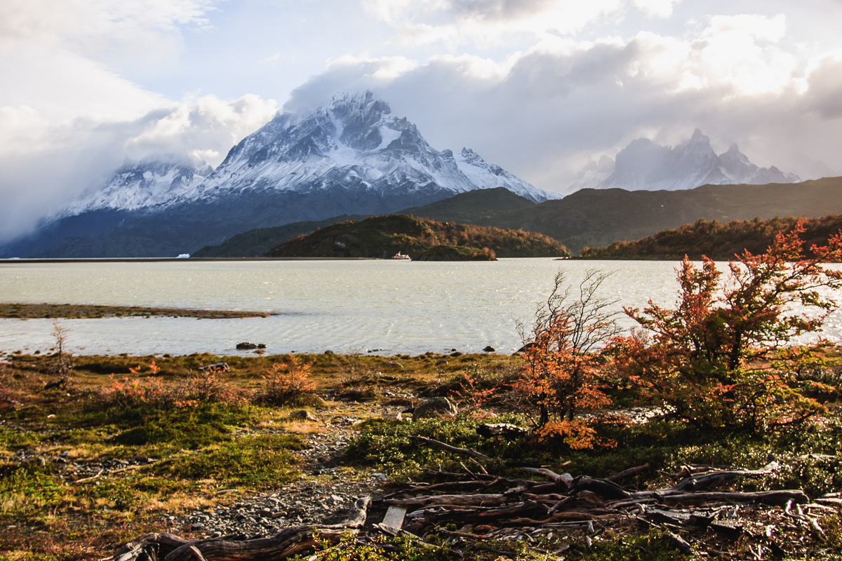  Torres del Paine National park, Chile. 