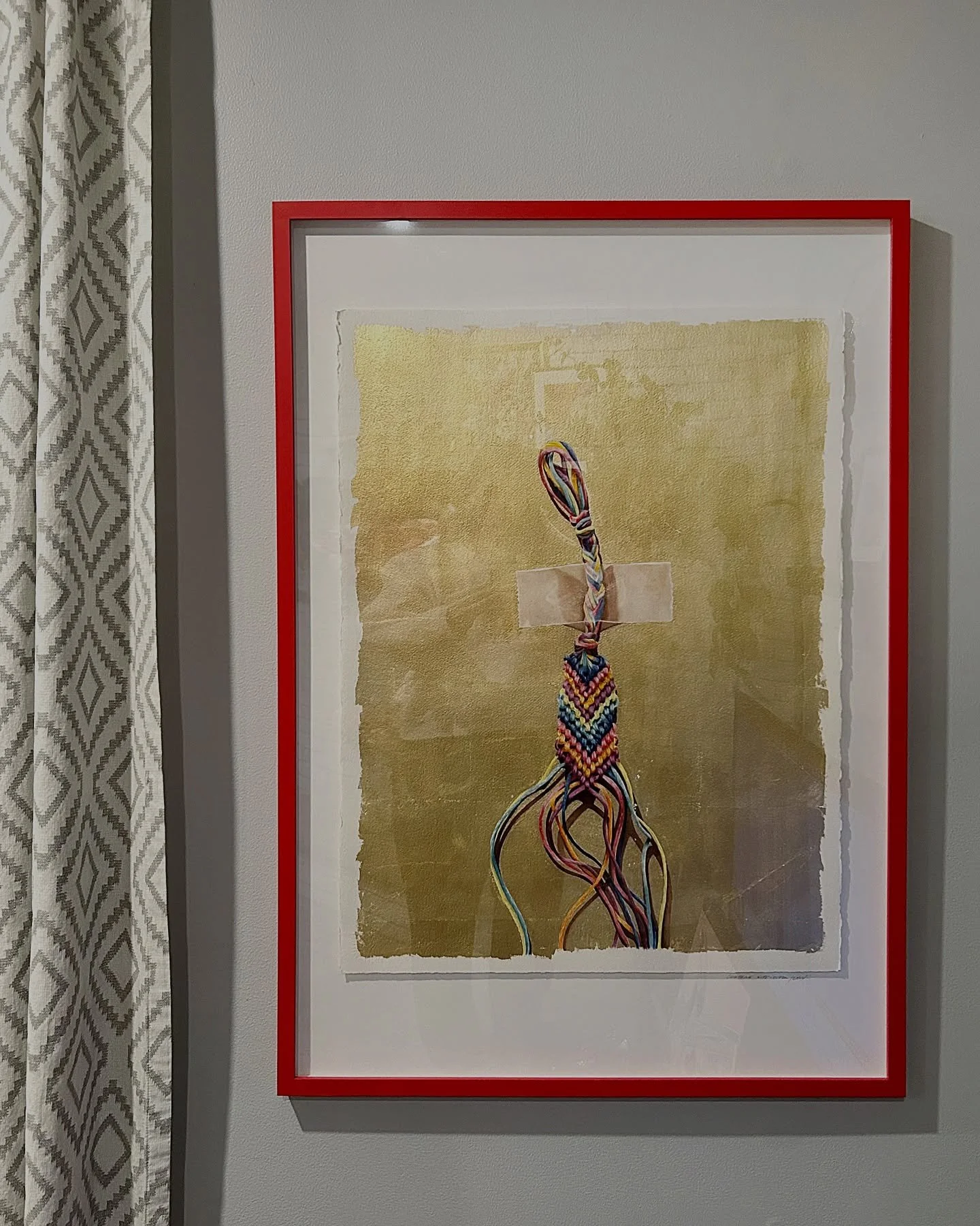 You know what I used to hate? A frame with a personality&hellip;I couldn&rsquo;t stand a frame in any color besides black or white.

And then last year I framed this girl and her other half with a bright red frame and I wax so in love I officially co