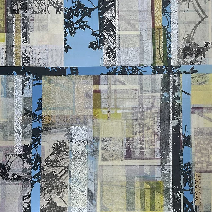  24 × 24 on cradled wood panel 