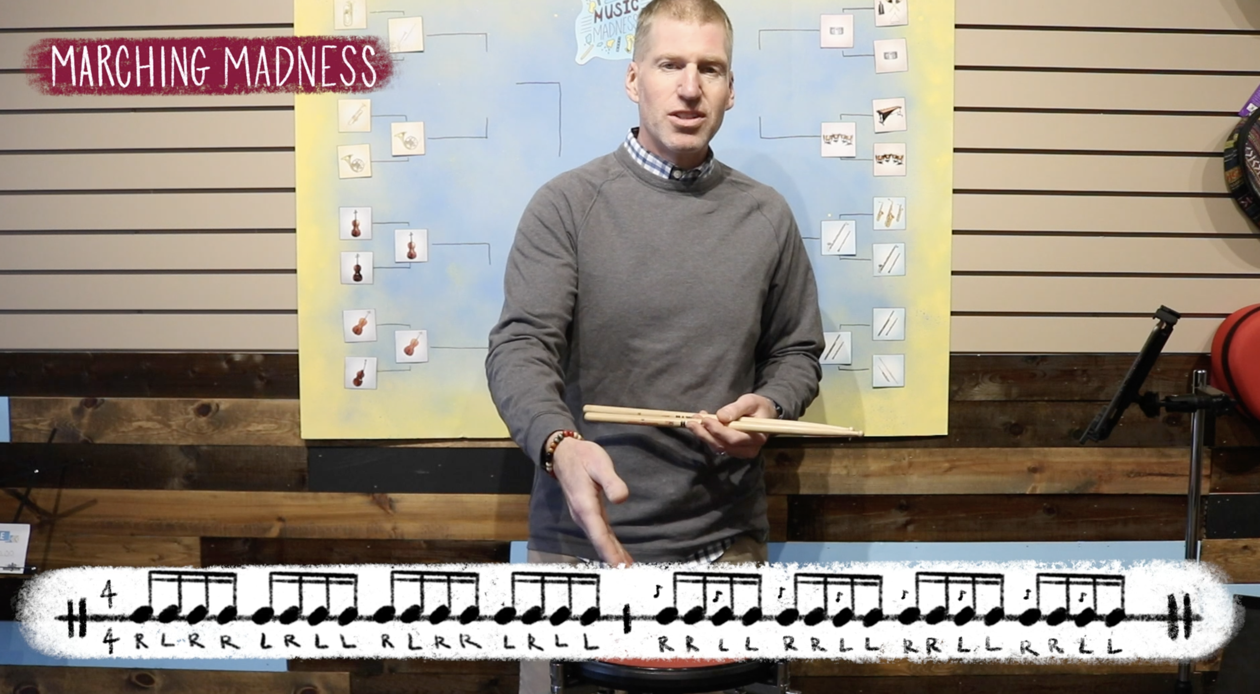 Home Practice: Marching Madness