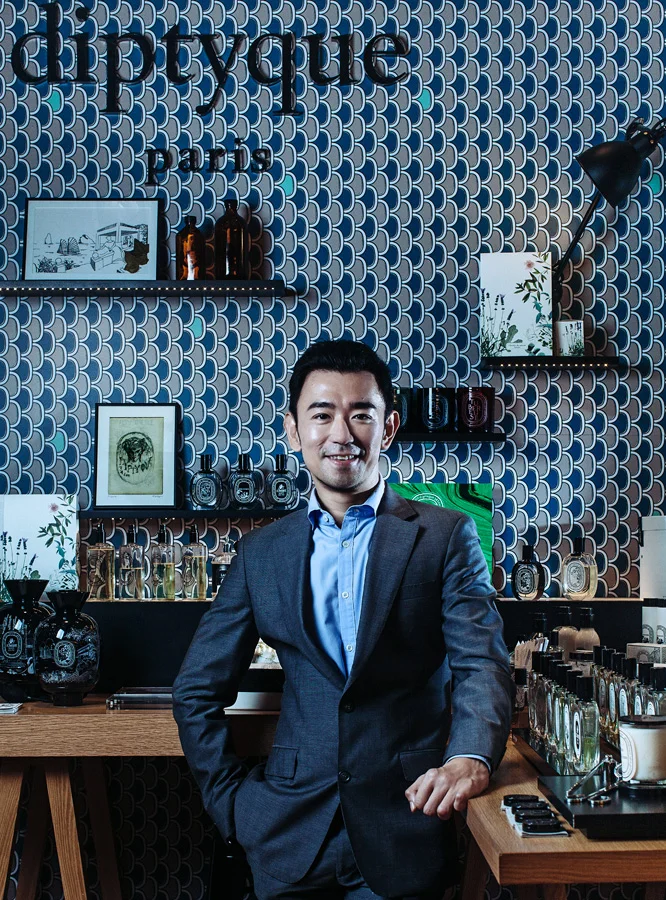 Ken Lim / Founder of KENS Apothecary / Photographed at Bangsar Village 2, Kuala Lumpur / Prestige Malaysia, Issue October 2013