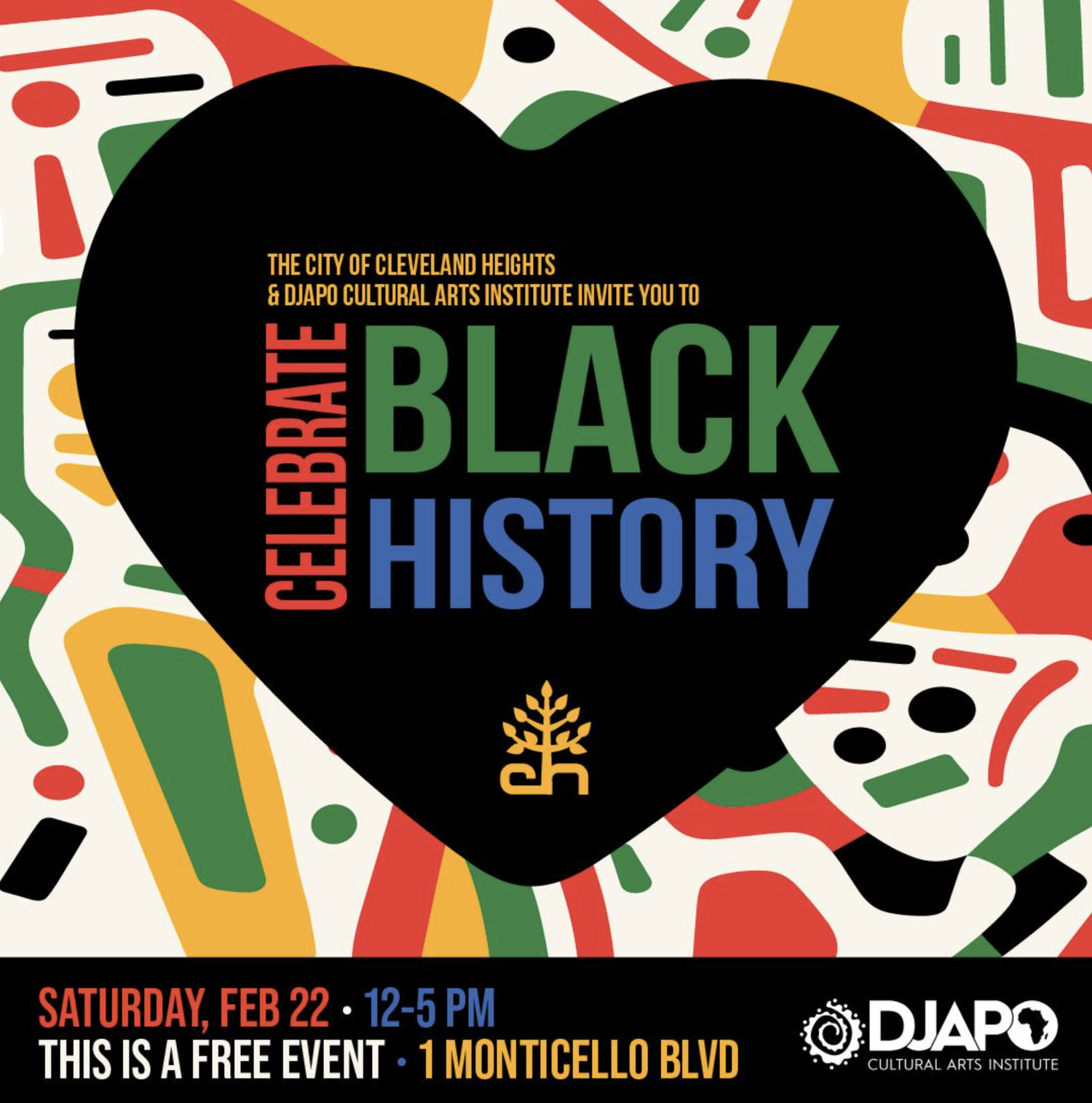 Cleveland Heights cultural event campaign artwork
