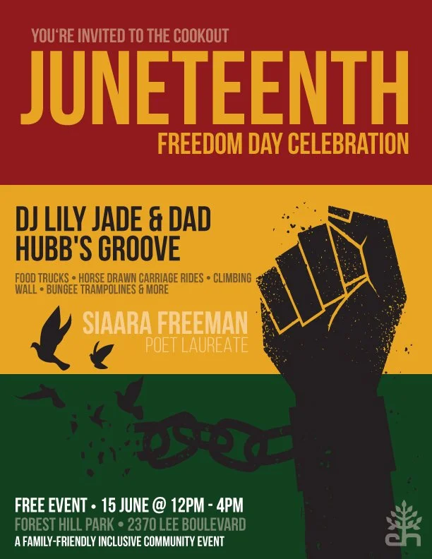 2024 Cleveland Heights Juneteenth campaign poster