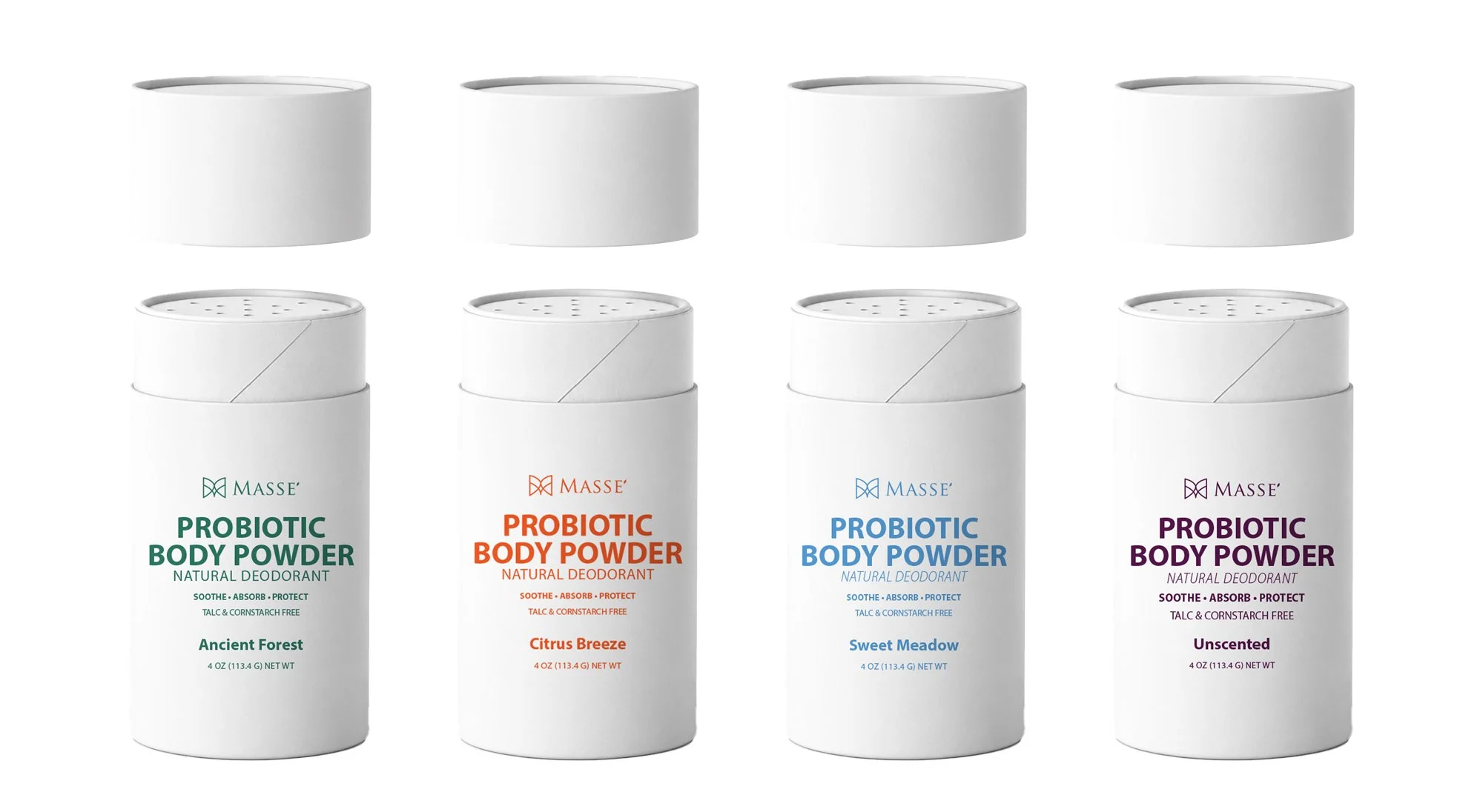 MASSÉ Product Packaging