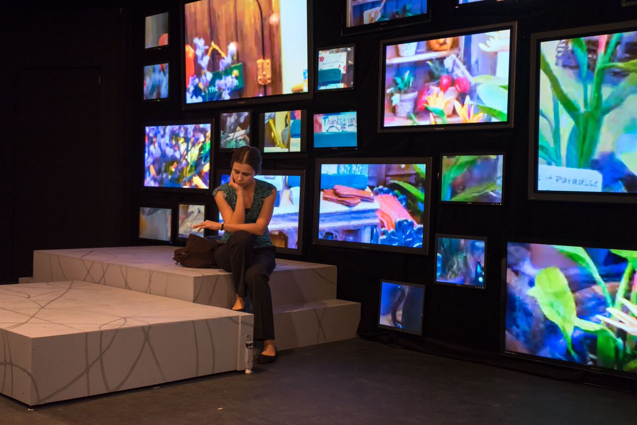 Virtual settings create challenges for Playhouse's 'Water by the Spoonful,' San Antonio Express News, June 26, 2015.