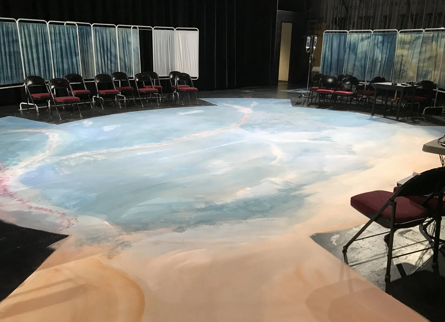 || produced by Macalester College Dept. of Theatre & Dance | performed April 2017 at the Janet Wallace Fine Arts Center & Minnesota Nurses Association, Saint Paul, MN | directed by Beth Cleary. | scenic & lighting design by Megan Reilly | costume design by Rich Hamson ||