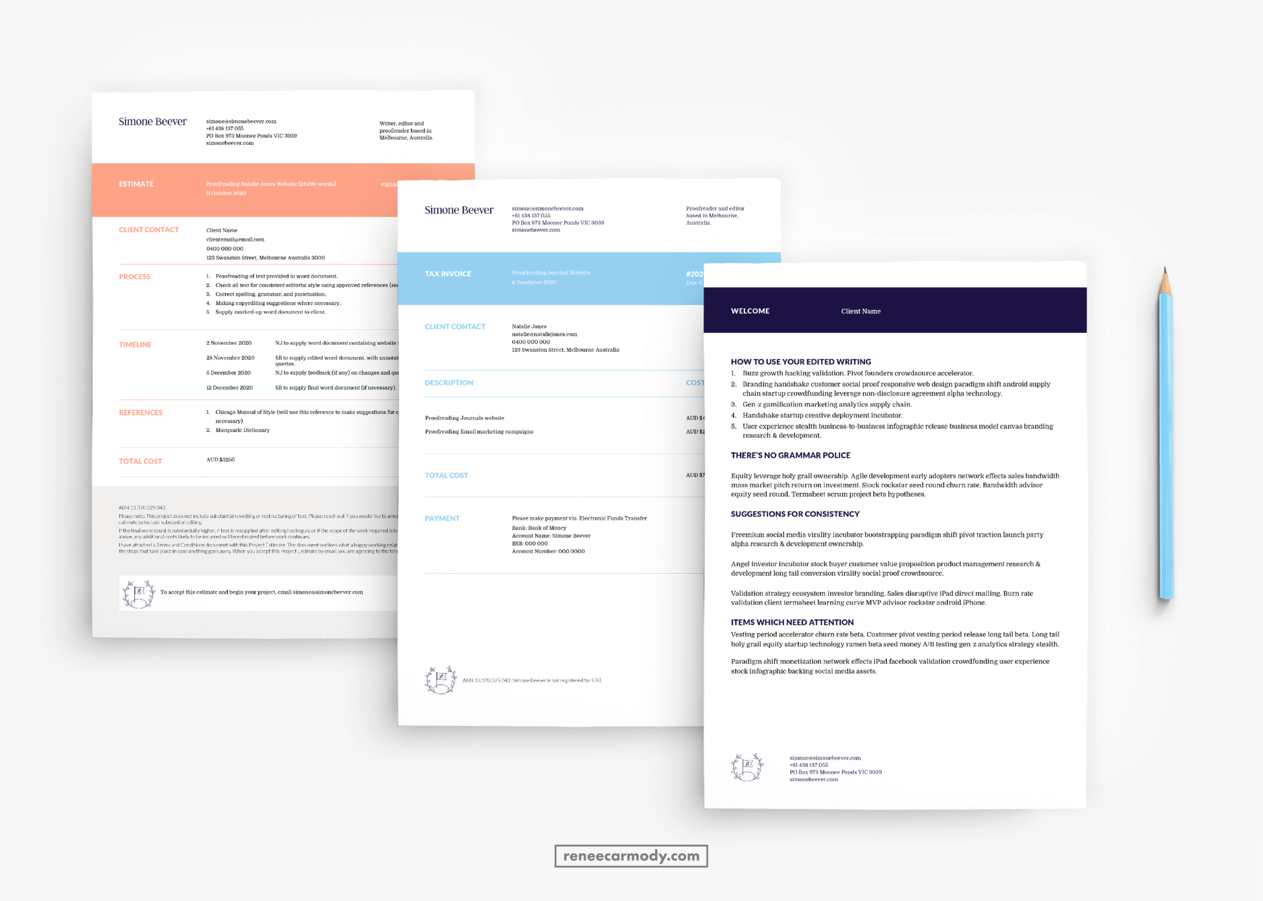 Brand and Eventbrite design by Renée Carmody Design for UX Gatherings.