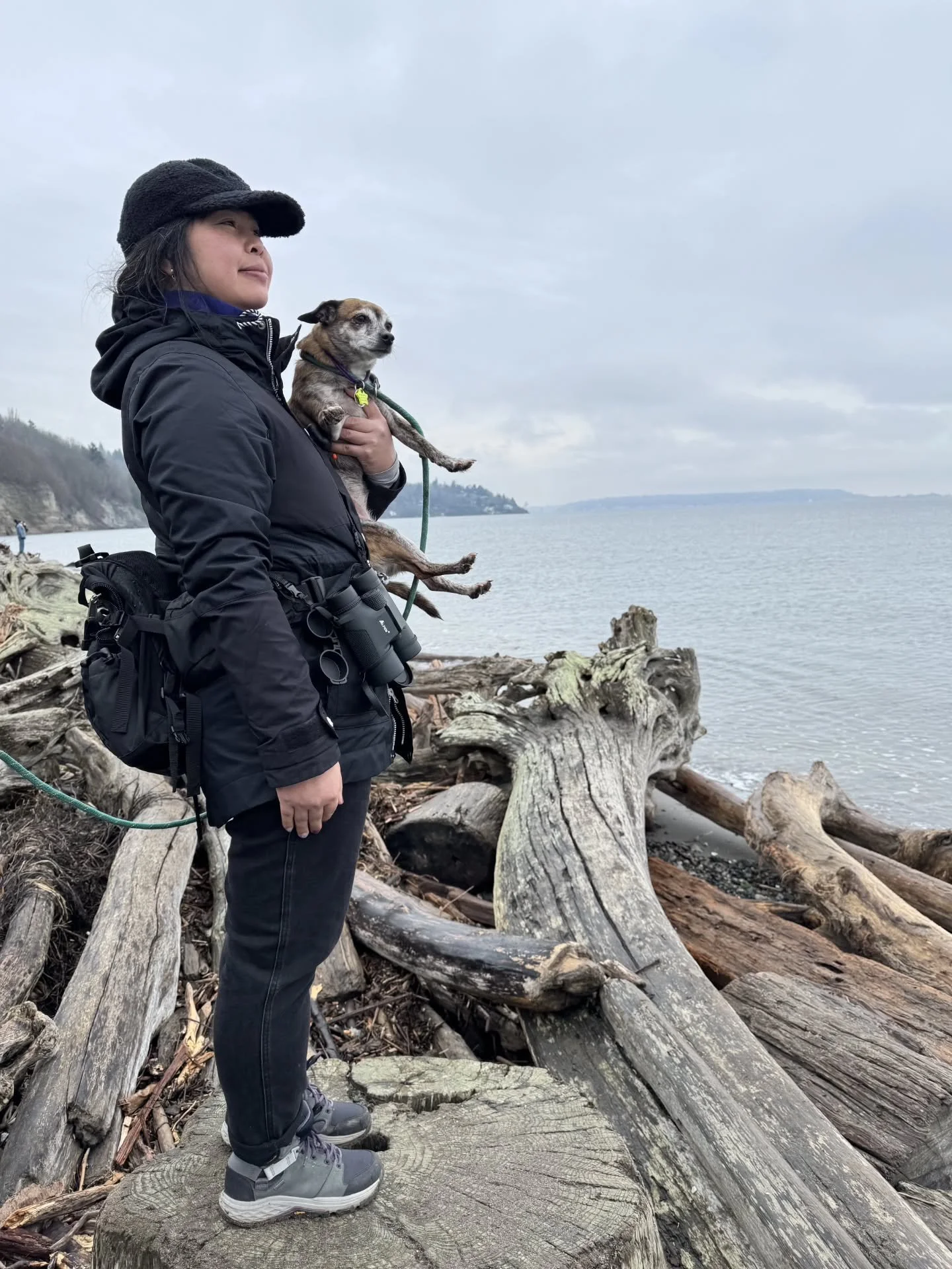 Pancakes' motto is "do it even though it's scary" and I am adopting it for 2026. How about you?