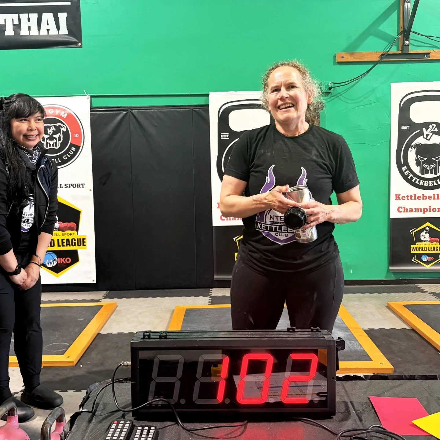 This pretty much sums up yesterday. My team and friends crushing their sets at the K2 Kettlebell Open yesterday and me just fawning in the corner over their strength and grit. Always enjoy just being a coach and supporting y'all. Big props to Susan f