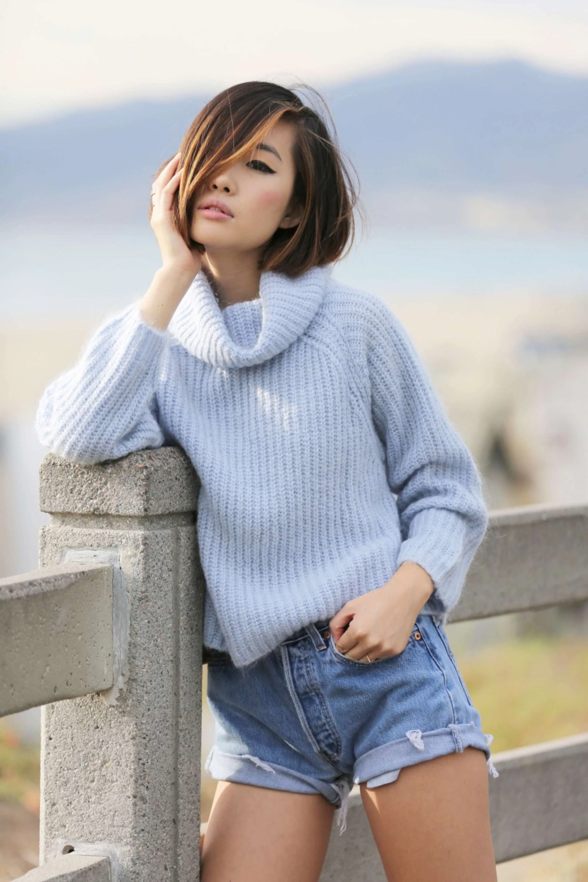 little high waisted shorts