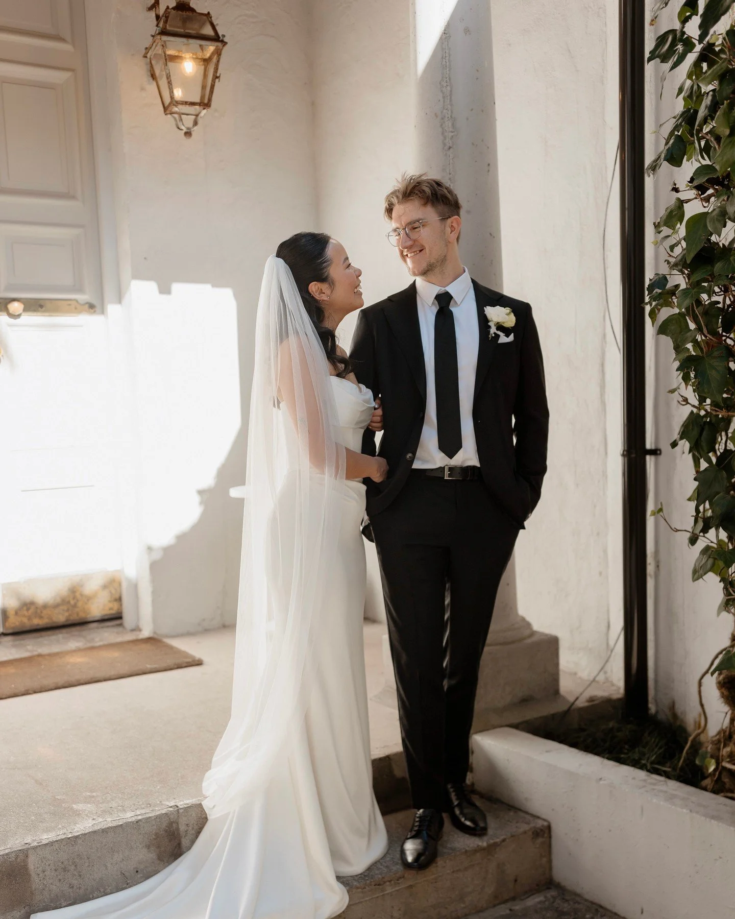 Raissa &amp; Florian, Mantells, Mt Eden. ⁠
⁠
venue @mantells_ | makeup @thebeautyhubnz | hair @popdavies | dress @khyabride | florals @whererosemarygrows | planner @eightyeightevents_ | suit @suitsupply | entertainment @findabandagency | bride shoes 