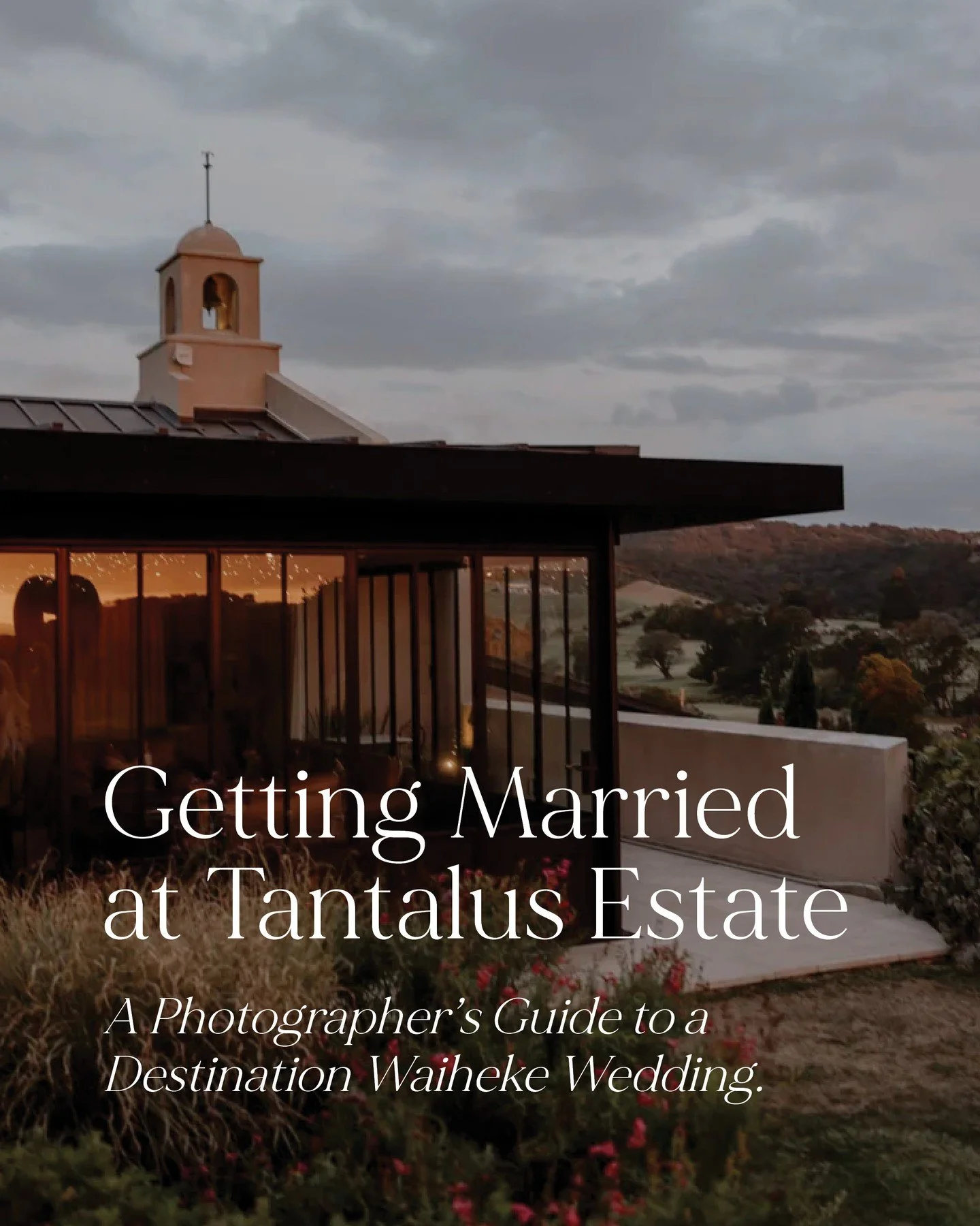 Tantalus Estate is one of those venues where every detail lends itself beautifully to the story of a wedding day - from the architecture and gardens to the vines and golden-hour light.⁠
⁠
In our latest Journal, we&rsquo;re sharing our photographer&rs