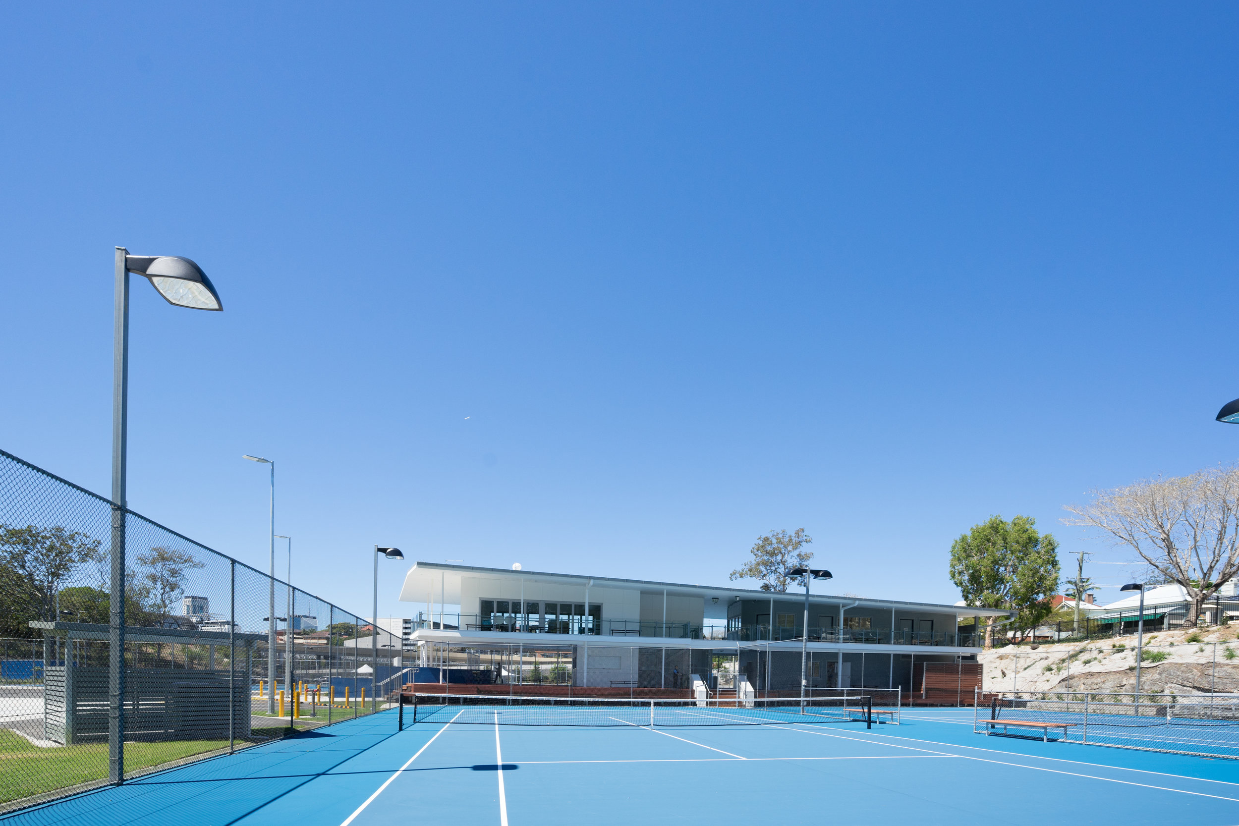 Brisbane Grammar School Tennis Centre — Red Door Architecture