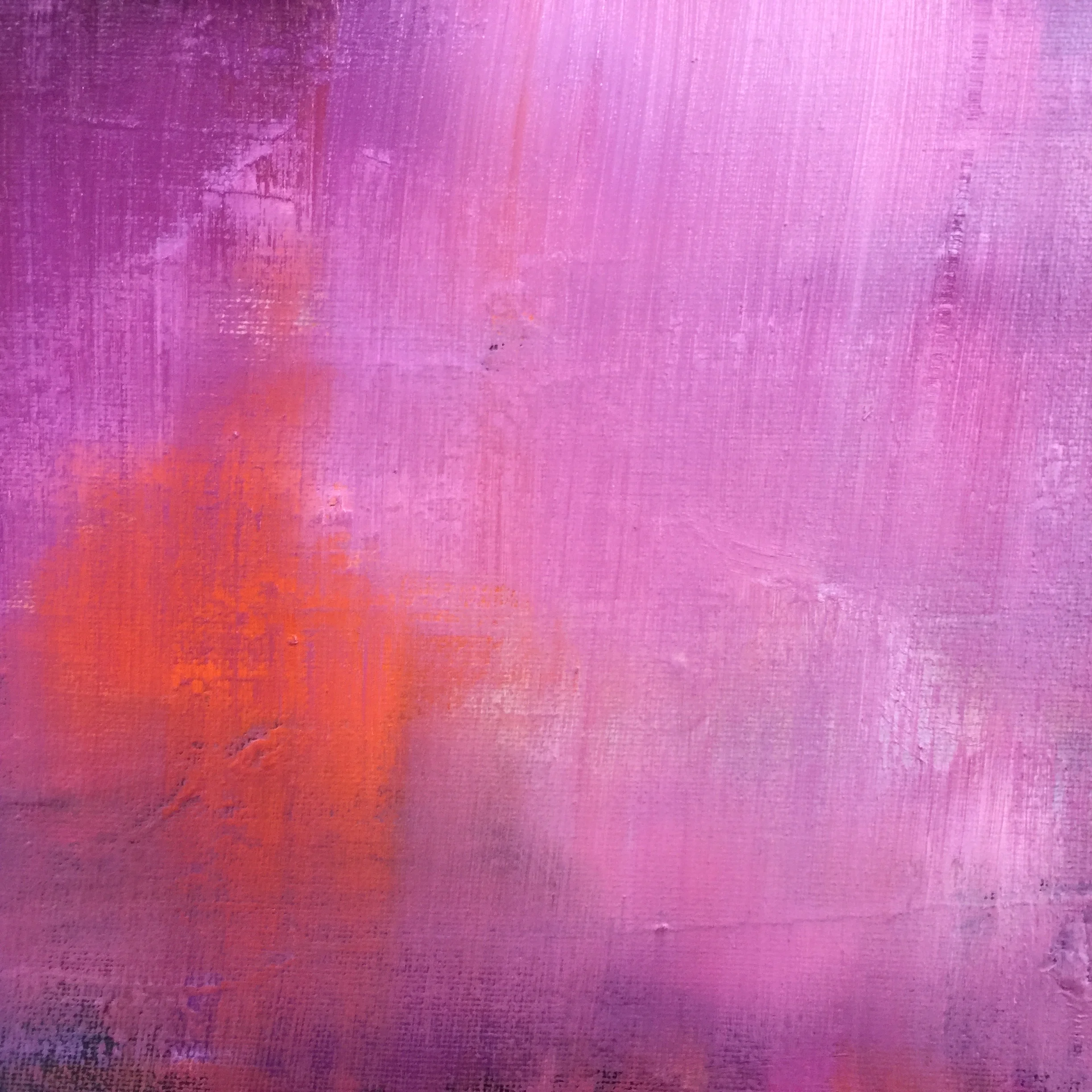 Study for a Desert Campfire. Triptych Middle