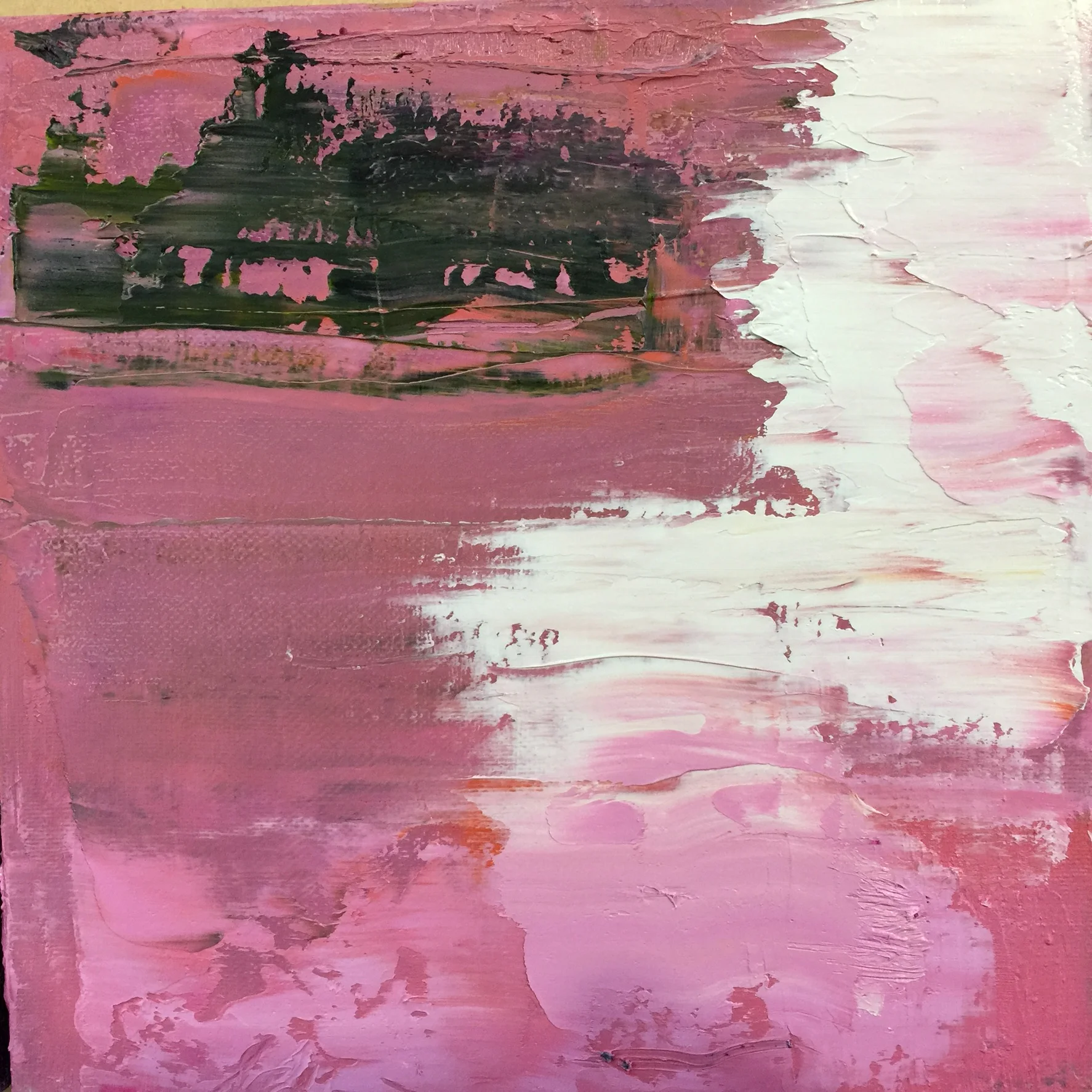 Study for a Desert Campfire (left)