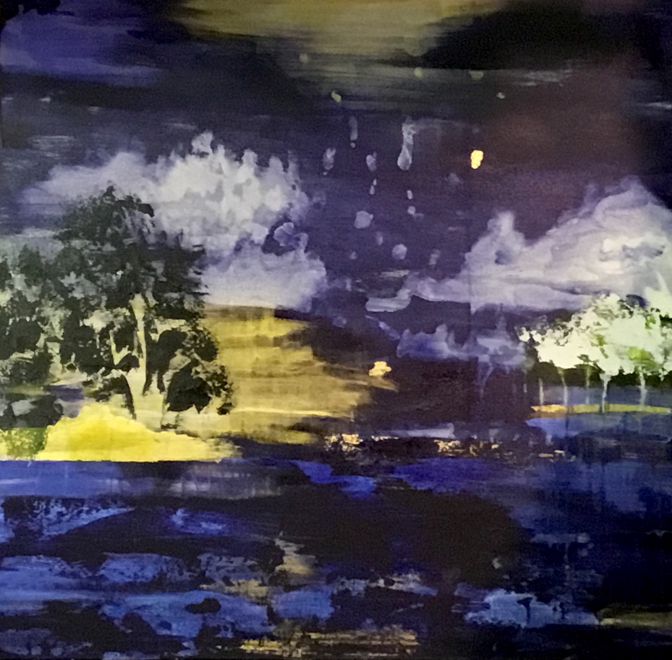 North Coast Nights 120x 120 cm