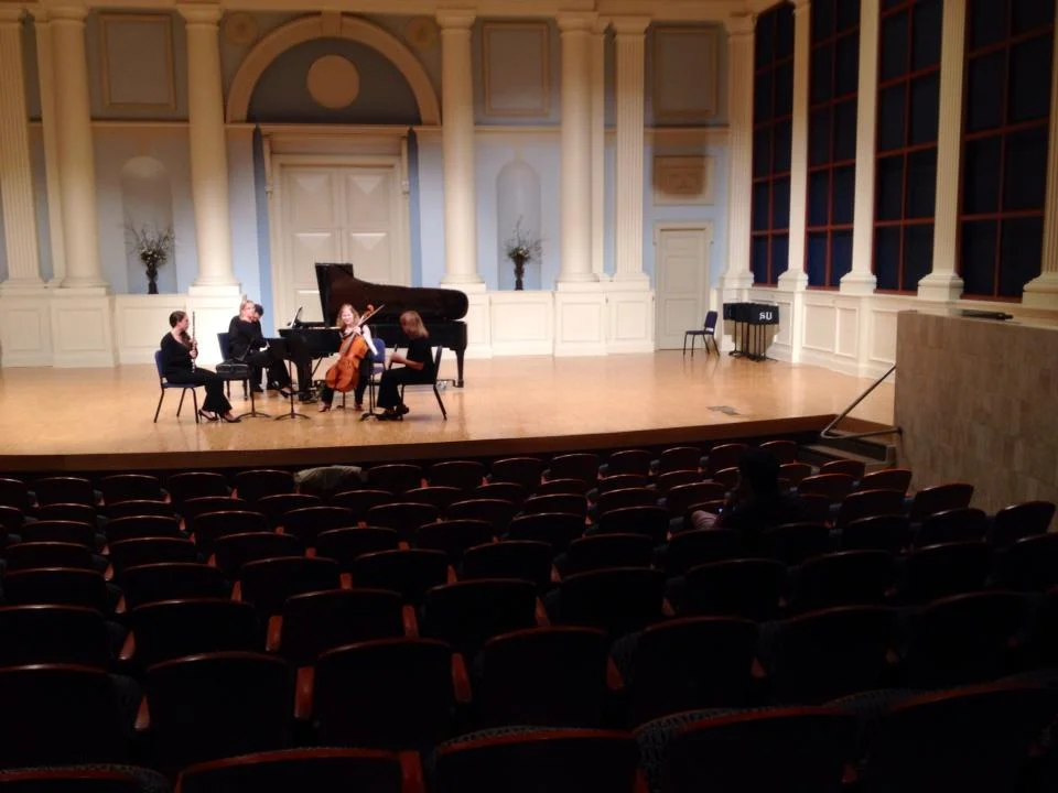This was the dress rehearsal. There were more than zero people in the audience, I swear.