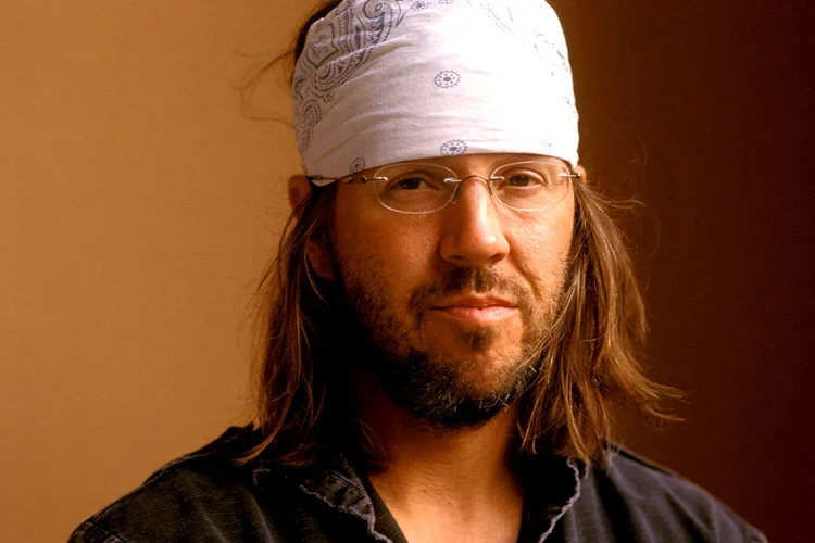 David Foster Wallace, in prime bandana mode. (Credit: Hachette/Salon)