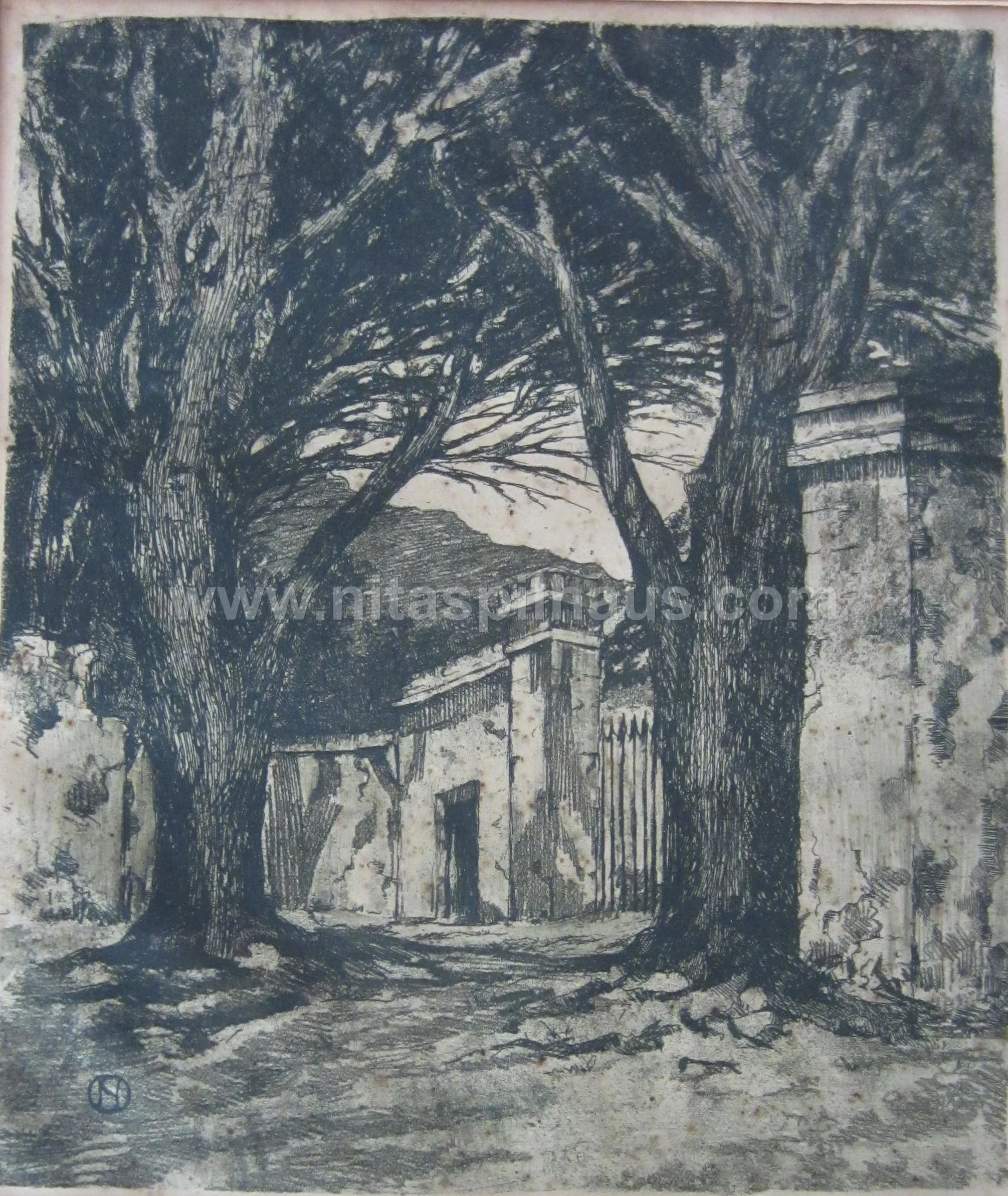 Etching Gates + Railing 22 x 19 Collector 11