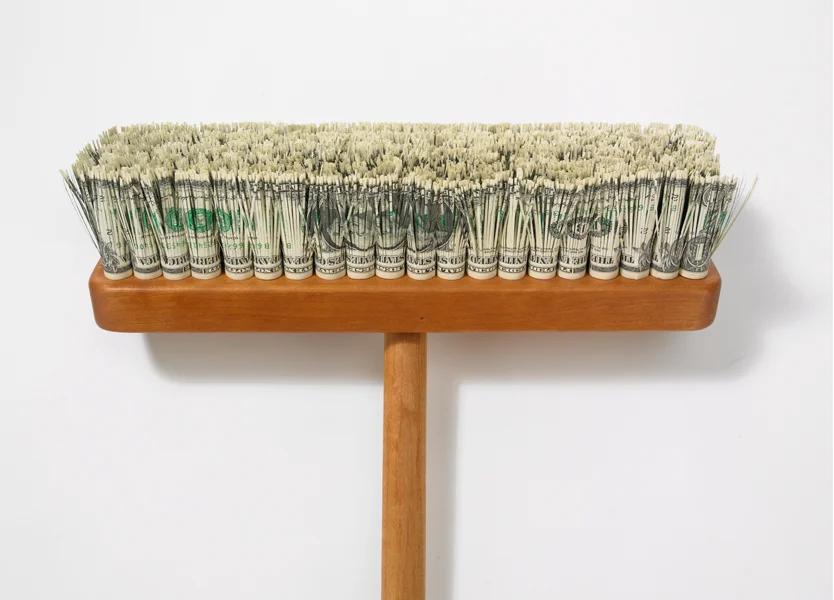   Very Expensive Push Broom. Edition of Nine.  