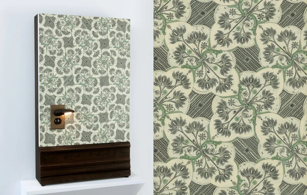 Wall. Currency collage with functioning outlet socket. My contribution to "The Amusing Style" art exhibition at Pavel Zoubok Gallery , NYC. Up through August 15.