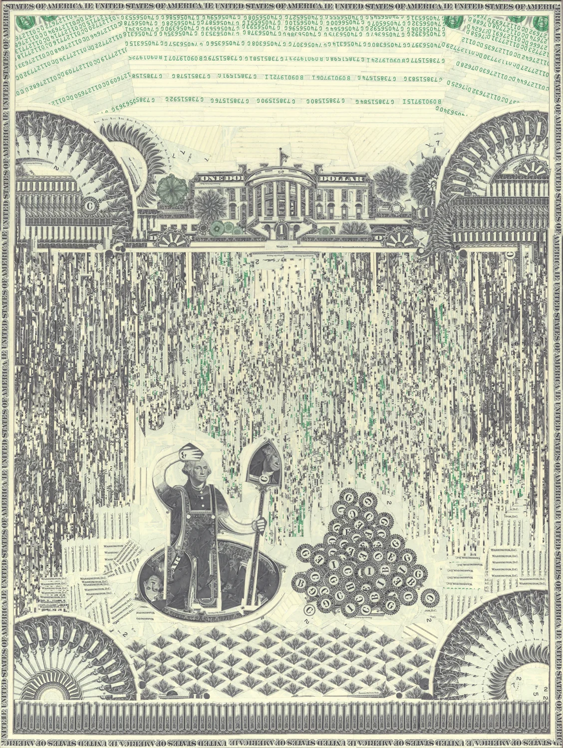 CARETAKERS, EXECUTIVE will be one of a half dozen pieces offered for sale at Chicago Art Expo, by Pavel Zoubok Gallery, Booth 413. Please read LOOK SHARP, THE PHILOSOPHY AND PRACTICE OF COLLAGE ... the first flush from my new ART BLOG . Posting biweekly.