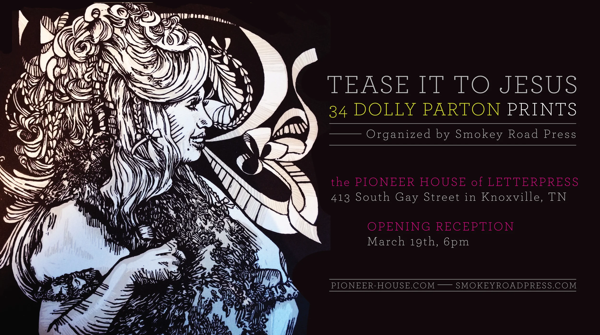 TEASE IT TO JESUS: A PORTFOLIO OF DOLLY PARTON PRINTS