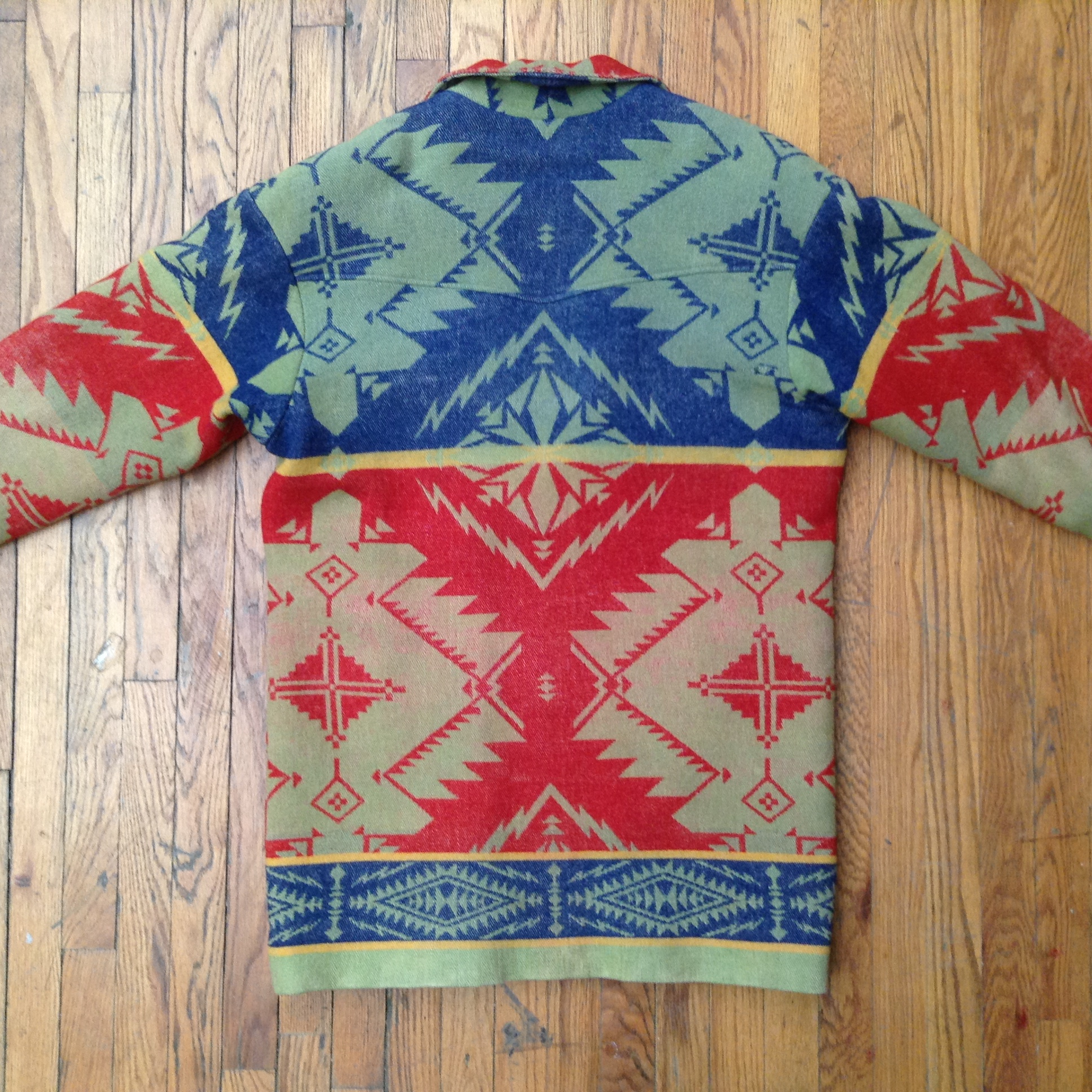 Vintage Beacon Blanket Navajo Style/aztec 