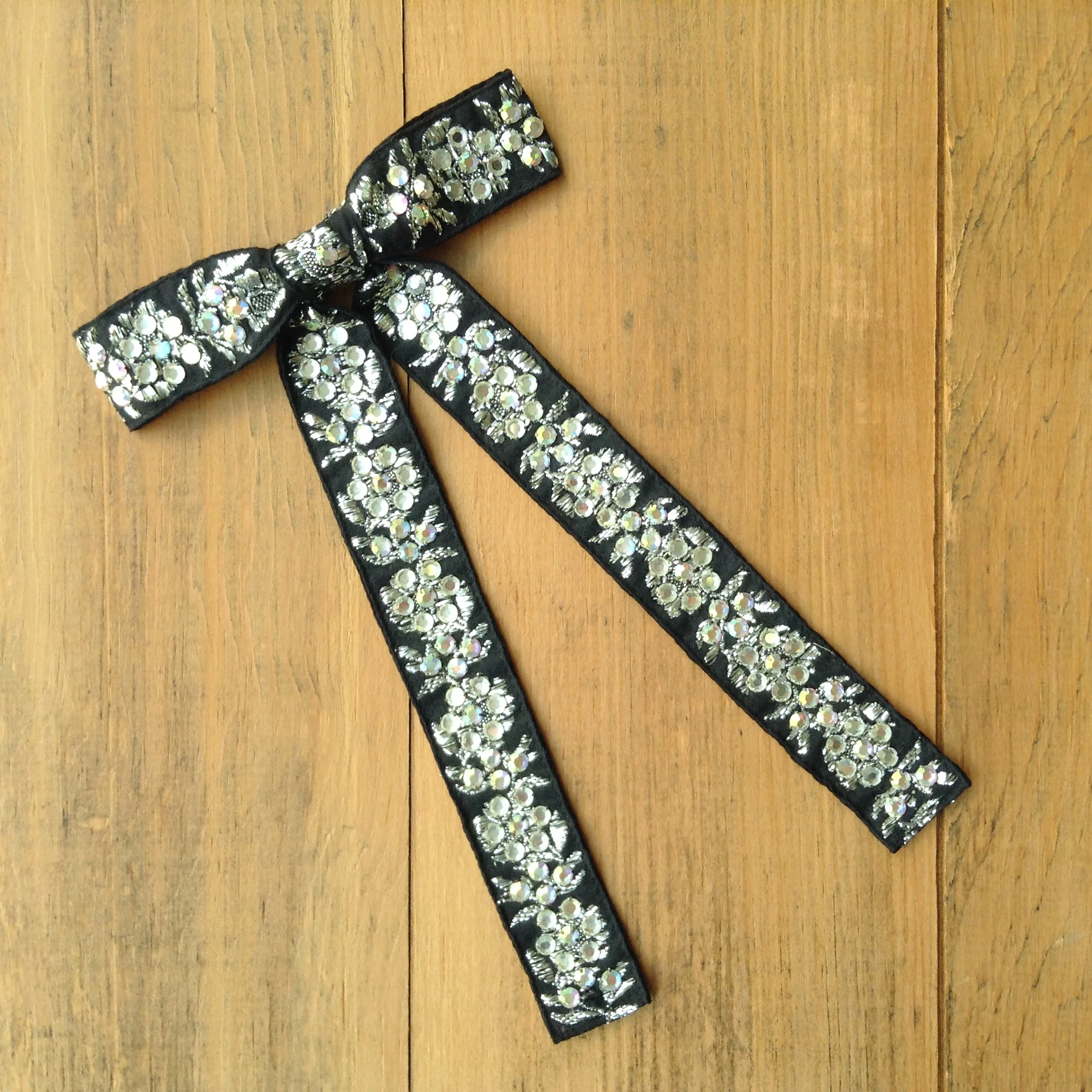 Fancy Cowboy Rhinestone String Tie