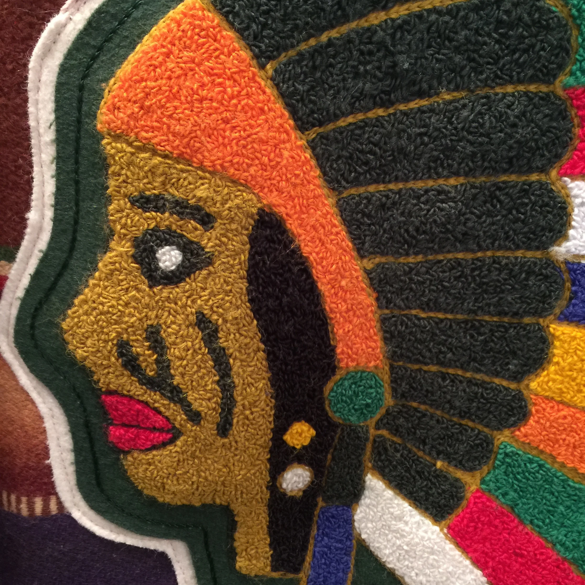 Cozy Indian Chief Serape Overcoat