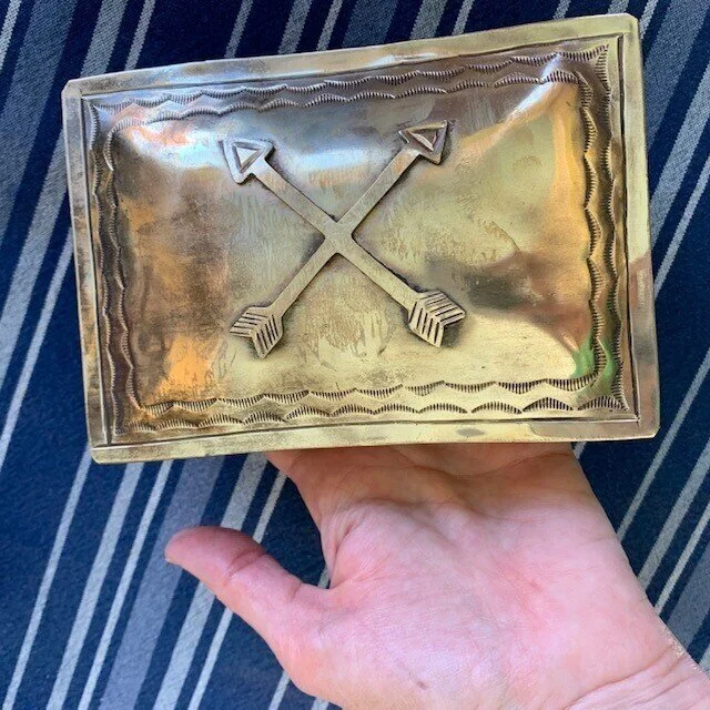Crossed Arrows Treasure Box