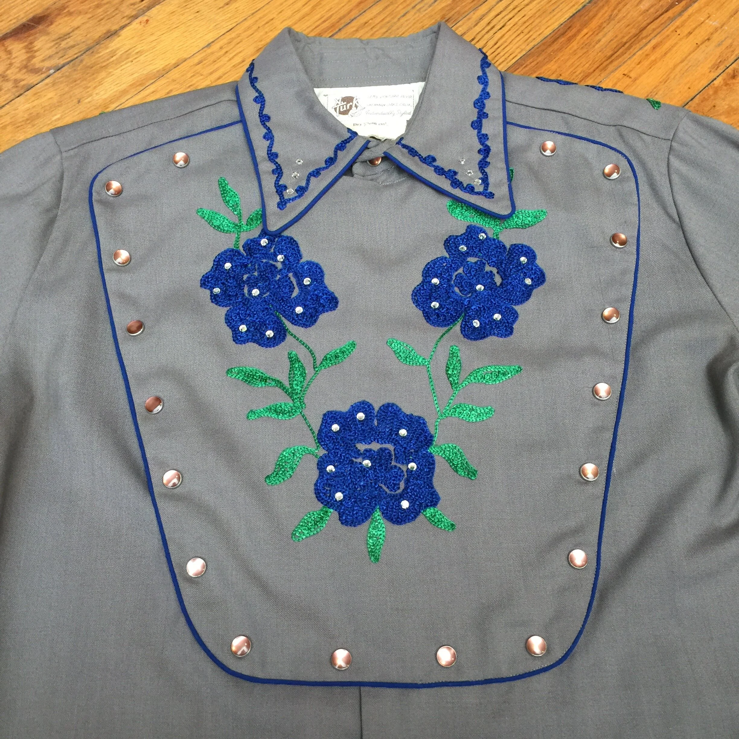 Rare Nathan Turk Bibbed Shirt