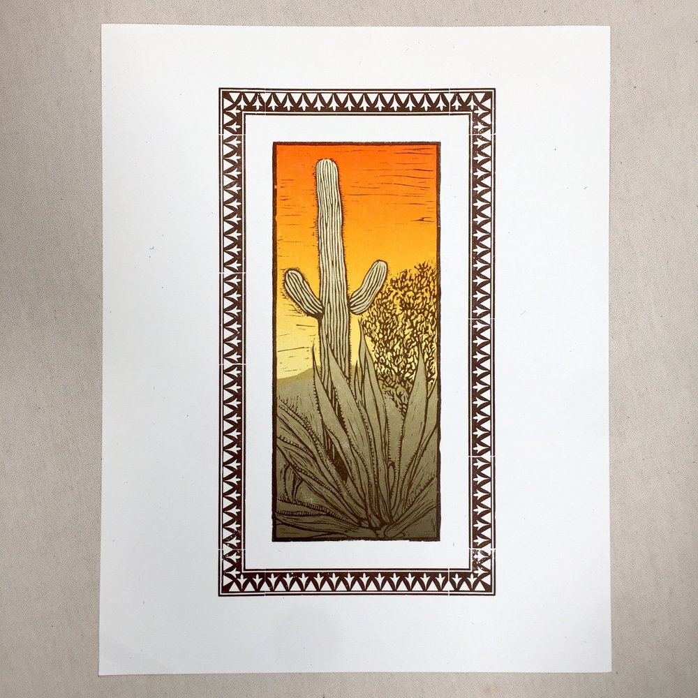 DESERT SCENE PRINT #1 — Pioneer House