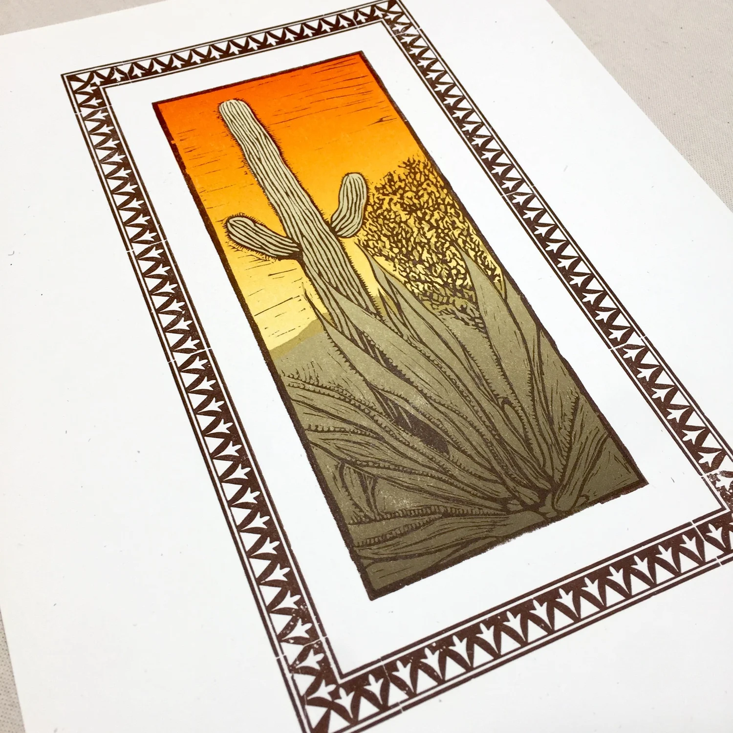 DESERT SCENE PRINT #1 — Pioneer House