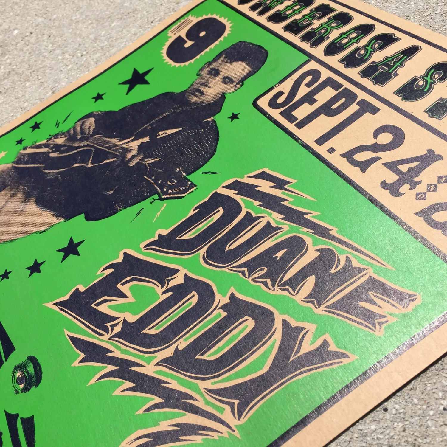 DUANE EDDY Ponderosa Stomp No. 9 Poster — Pioneer House