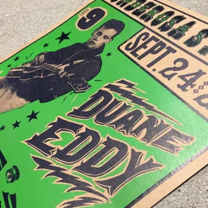 DUANE EDDY Ponderosa Stomp No. 9 Poster — Pioneer House