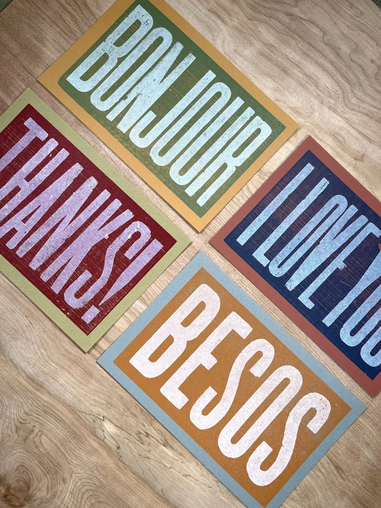 BESOS BONJOUR THANKS! I LOVE YOU Large Series 4 Pack — Pioneer House