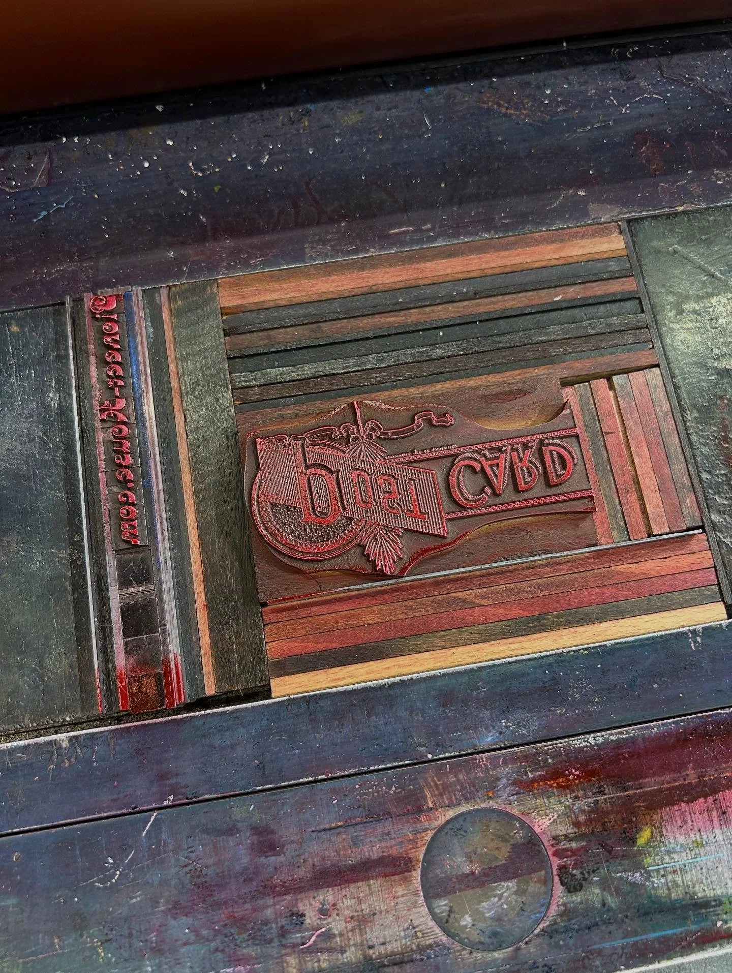 Lockup #letterpressprintmaking