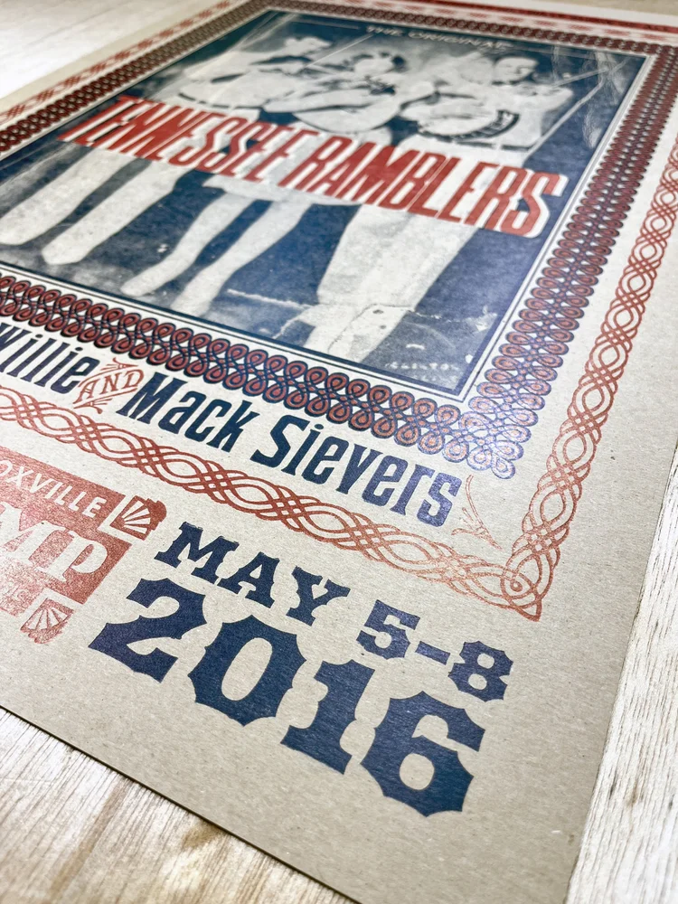 TENNESSEE RAMBLERS Poster — Pioneer House