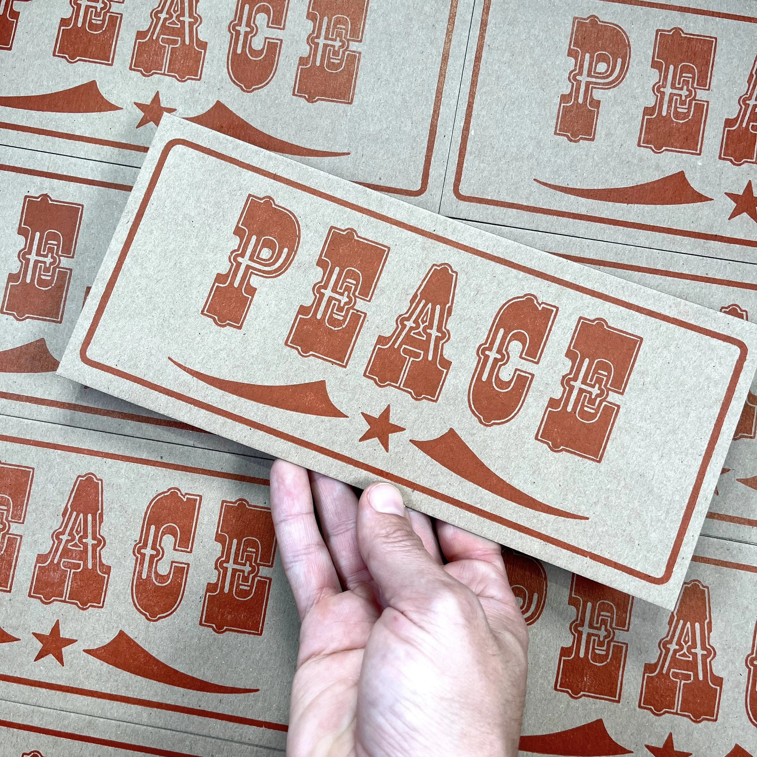 PEACE Red 8 Pack