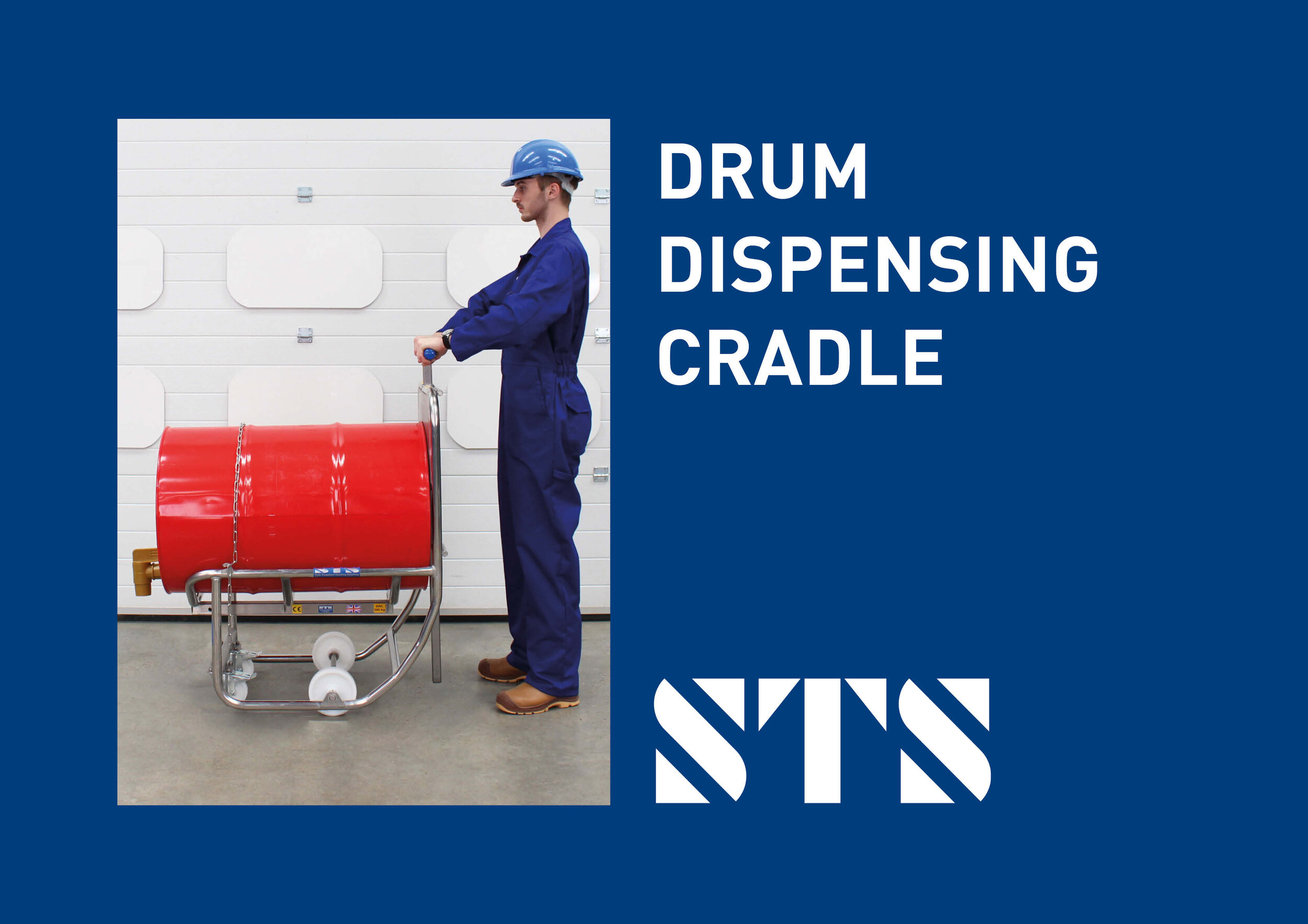 55 Gallon Drum Cradle Drum Dispensing Cradle — Safe Drum Handling Company