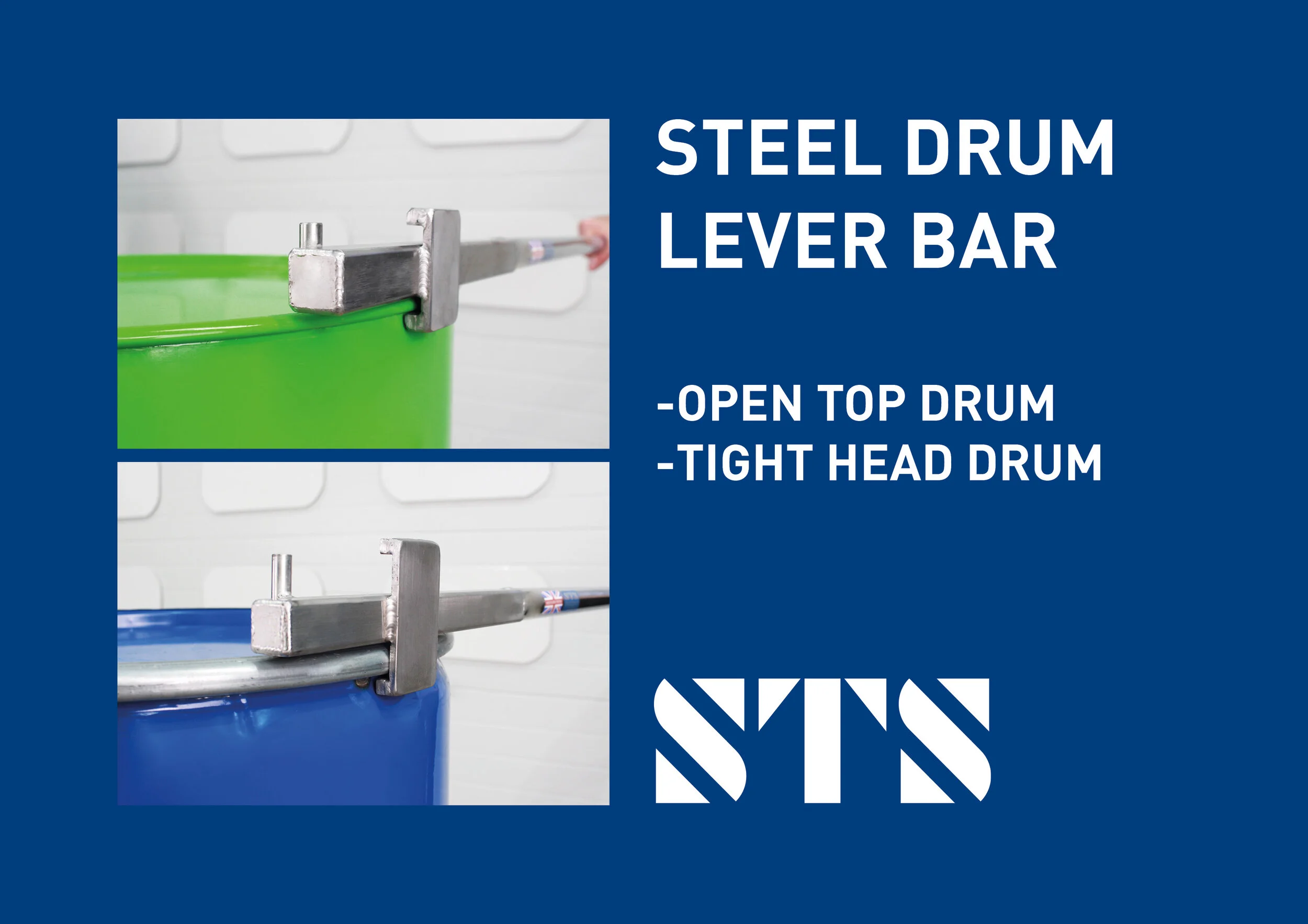 Drum Lever Bar Orientate Steel Drums 55 Gallon Drums — Safe Drum Handling Company