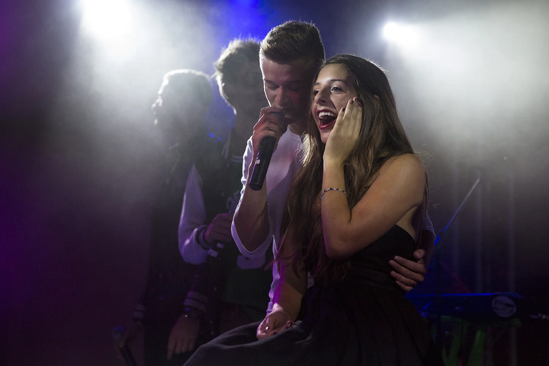 Victoria Richards is serenaded during her sweet 16 birthday party in Chadwick, Pennsylvania.