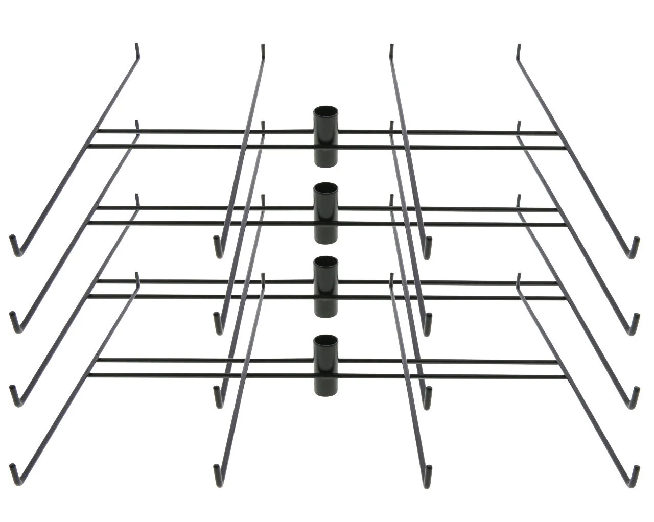 Black Square 8-Peg Display Tier 4 pc.JPG