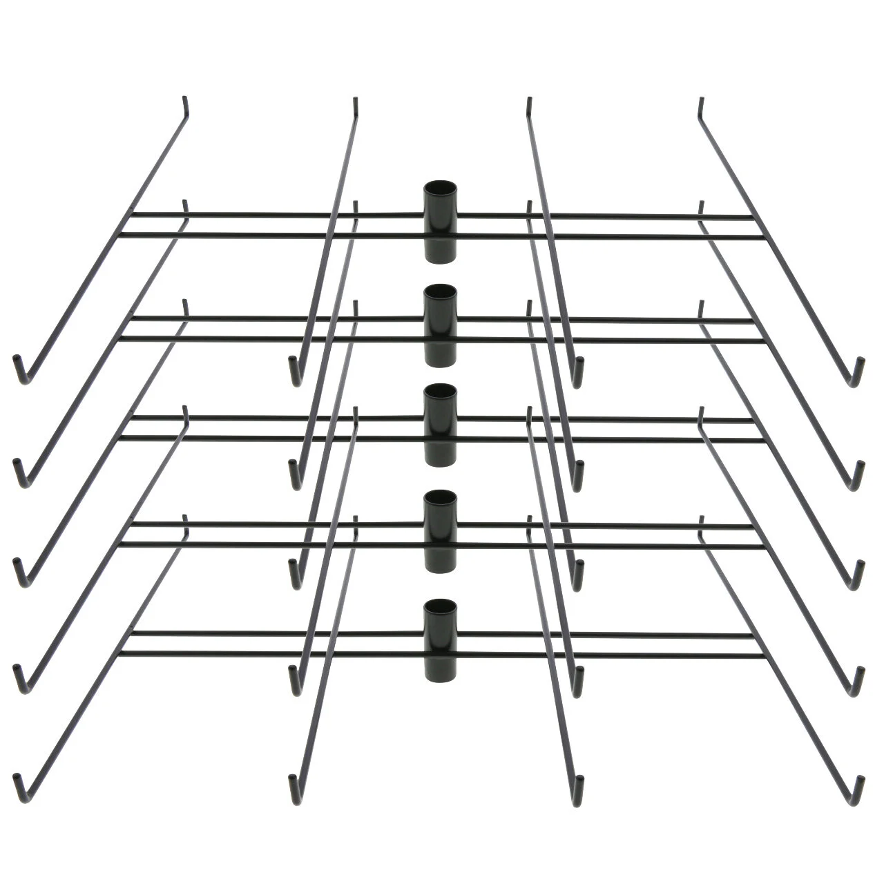 Black Square 8-Peg Display Tier 5 pc.JPG