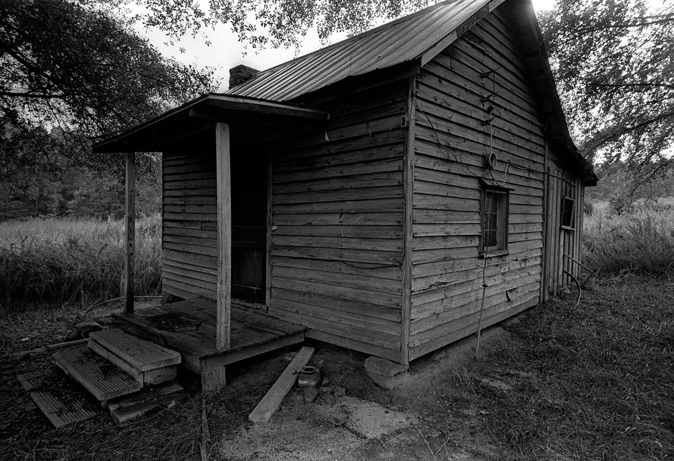  Sharecropper’s shack, Spartanburg, South Carolina. 