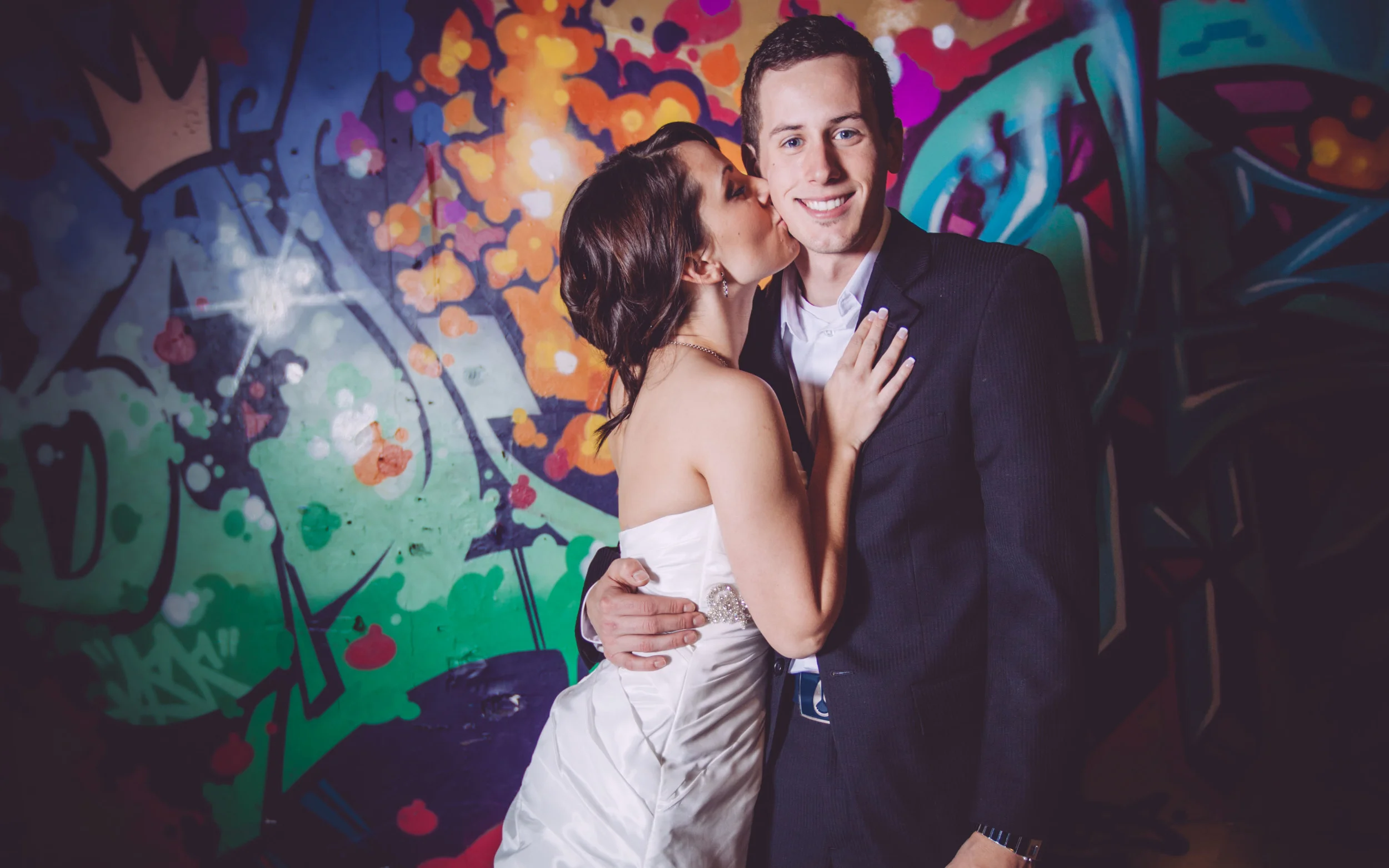 "We had our engagement photos and our wedding photos done by 11eleven and absolutely loved every moment of it! Dustin was so great to work with, his personality is very relaxed and easy to get along with. He has a creativity like no other. I actually look forward to the next time I need photos done because I know just who I am going to call already and that I will have pictures that our totally unique and capture our personalities perfectly! He is the first and only person I suggest to anyone I know needing photos - take your chance on him and I can promise you, you won't be disappointed!" - Team Tyas (Paul & Meghan Tyas)