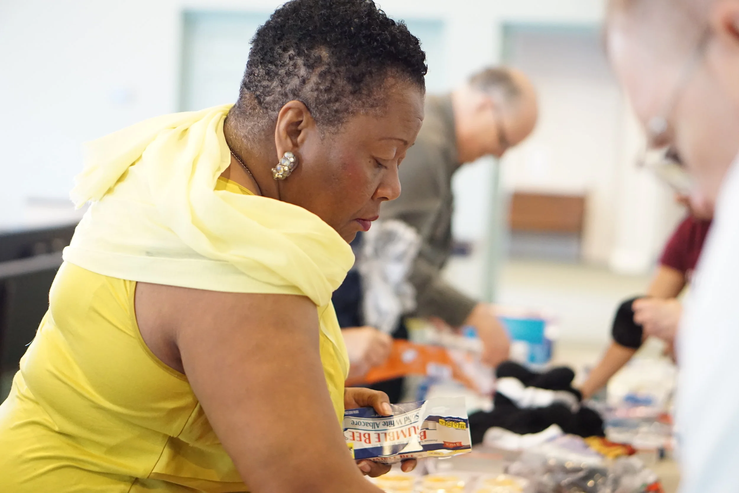 Assembling Care Packages