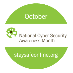 National cybersecurity MOnth Logo